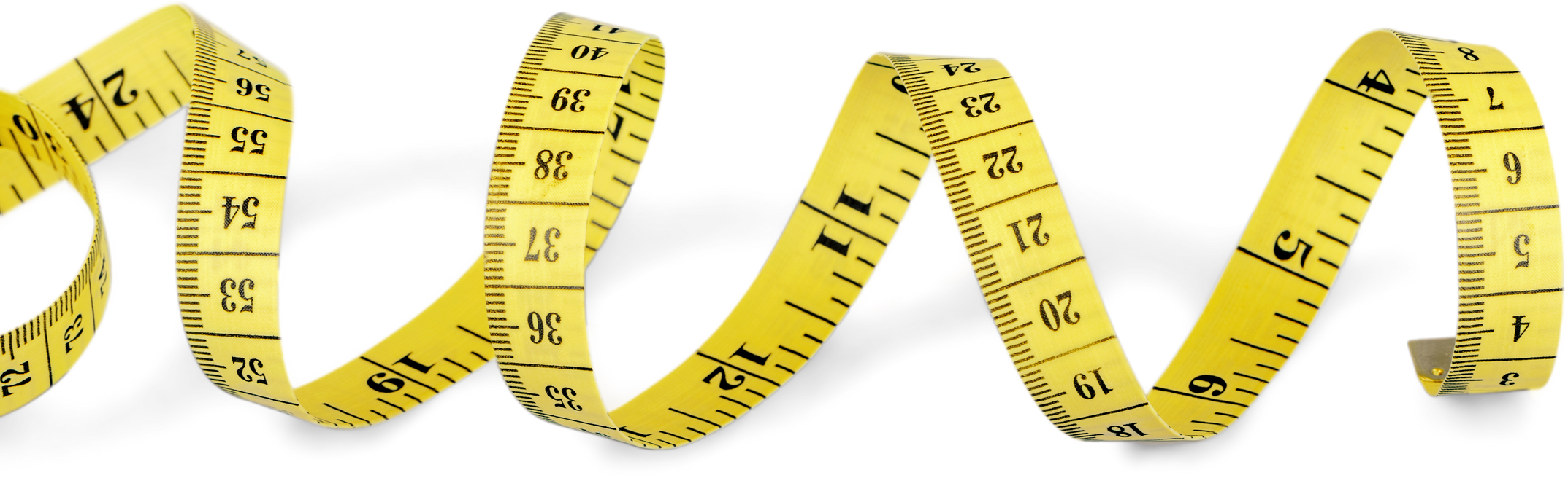 Tape Measure Isolated on White Background